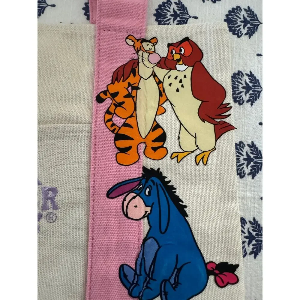 Disney Winnie the Pooh Custom Made Double Sided Trader Joes Mini Tote